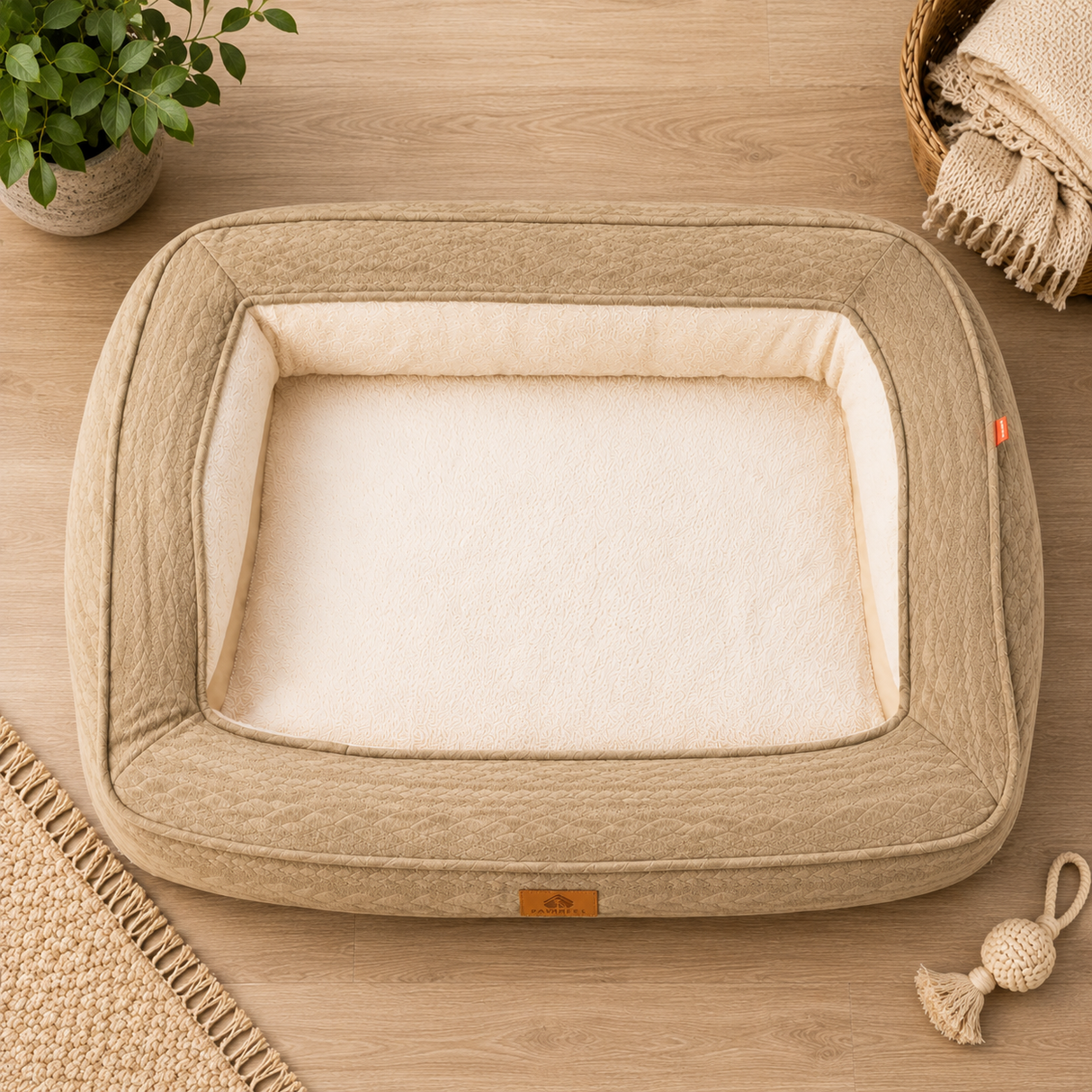 The Pet Tale - Orthopaedic Calming Dog Bed