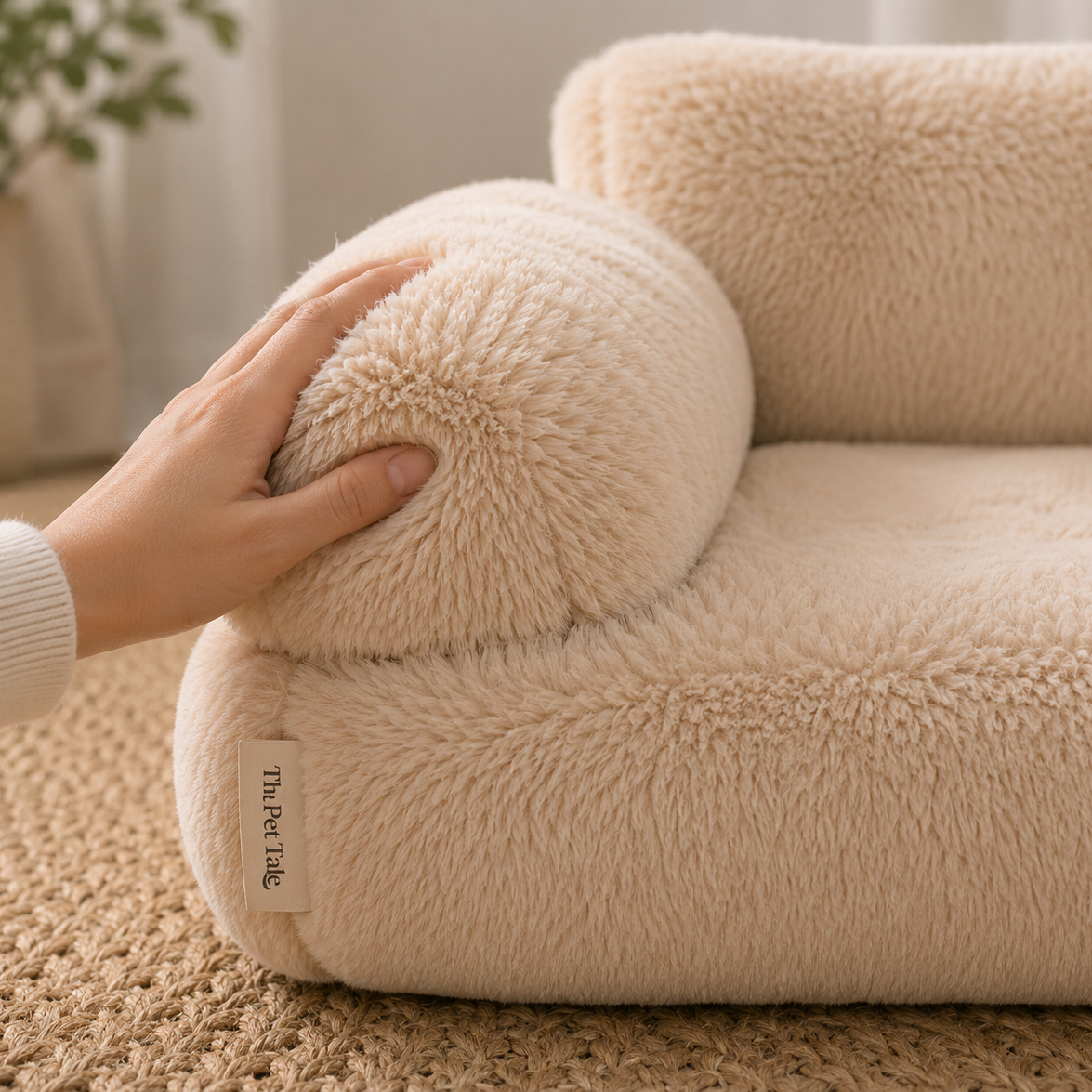 Luxury Plush Cat Sofa Bed