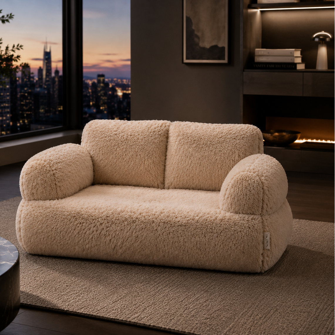 Luxury Plush Cat Sofa Bed