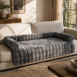 Luxury Plush Couch Protector Bed